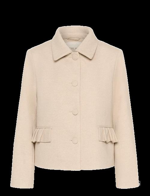 Cream | Crcessie Short Coat | 42