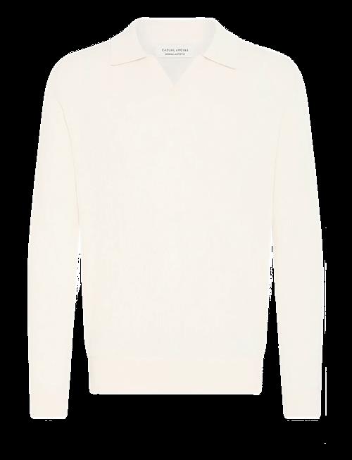 Casual Friday | Cfnordin Ls Ribbed Polo Knit | XXXL
