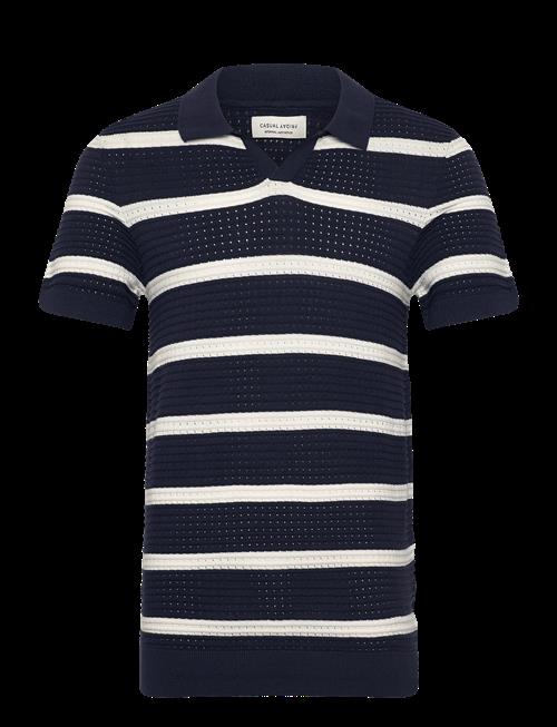 Casual Friday | Cfdahlin Ss Striped Polo Knit | XXL