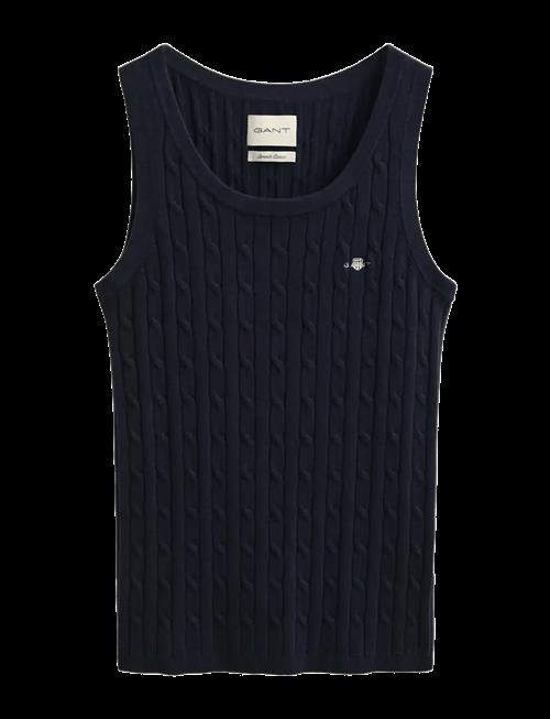 Gant | Stretch Cotton Cable Tank Top | L