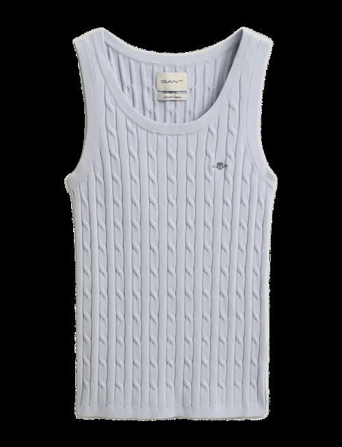 Gant | Stretch Cotton Cable Tank Top | L