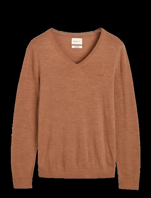 Gant | Extrafine Merino Wool V-Neck | S