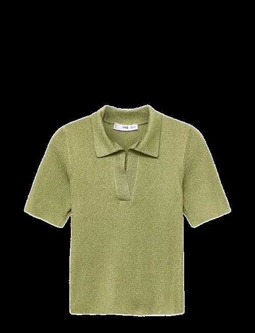 Mango | Lurex Polo Neck Sweater | M