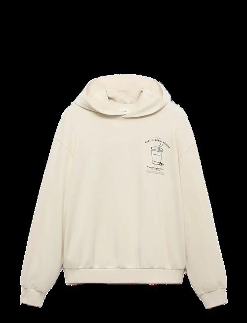 Mango | Graphic Hooded Sweatshirt | S