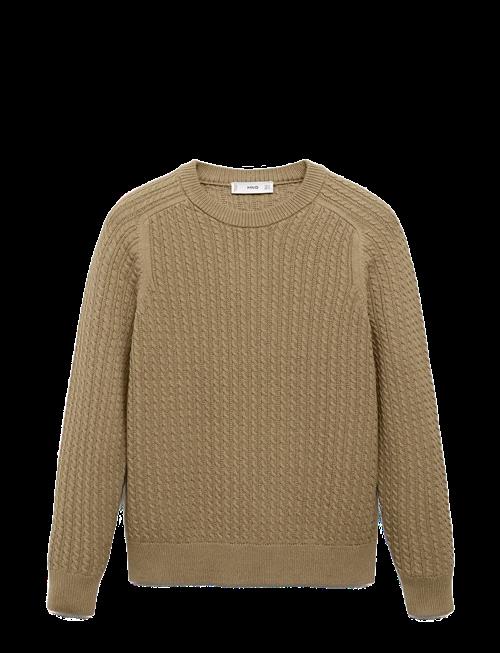 Mango | 100 Cotton Braided Sweater | M
