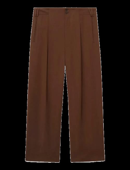 Mango | Straight-Fit Pleated Trousers | 34