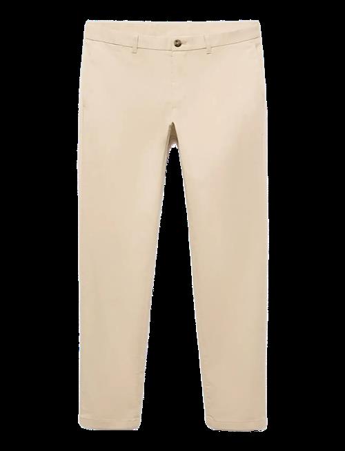 Mango | Barna Slim-Fit Twill Chino Trousers | 48