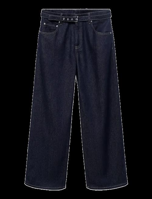 Mango | Straight-Fit Belt Jeans | 36