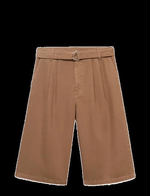 Mango | Denim Jorts With Belt | 32