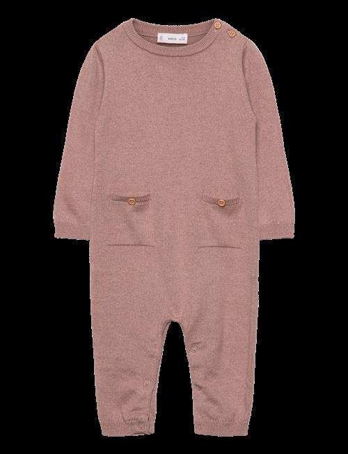 Mango | Long Chest-Pocket Jumpsuit | 9-12M