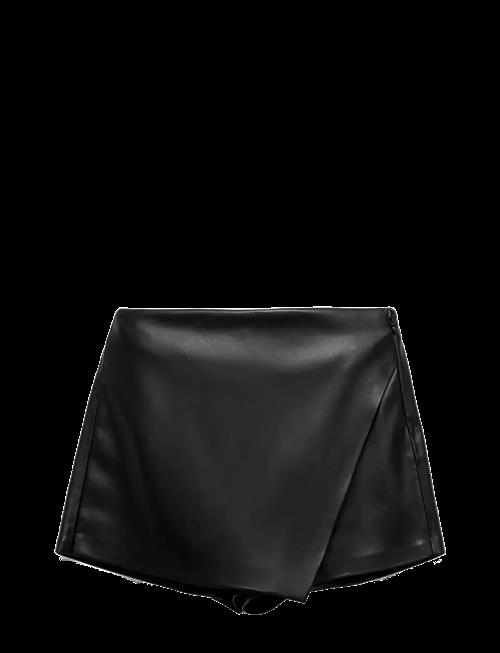 Mango | Faux-Leather Culottes | 36