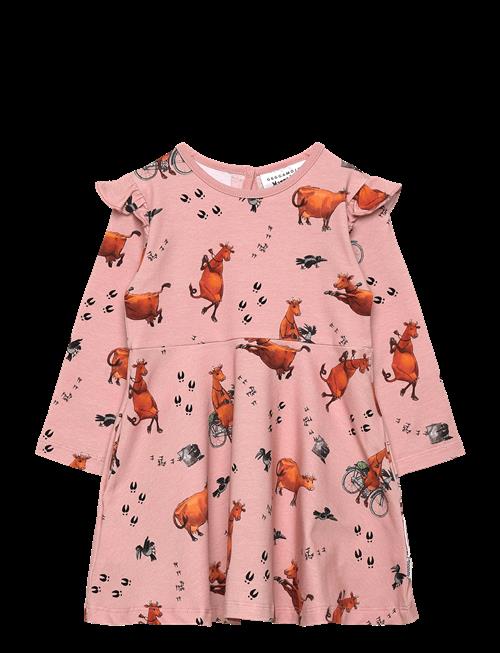 Geggamoja | Mamma Mu Flared Dress Blush Pink | 86/92