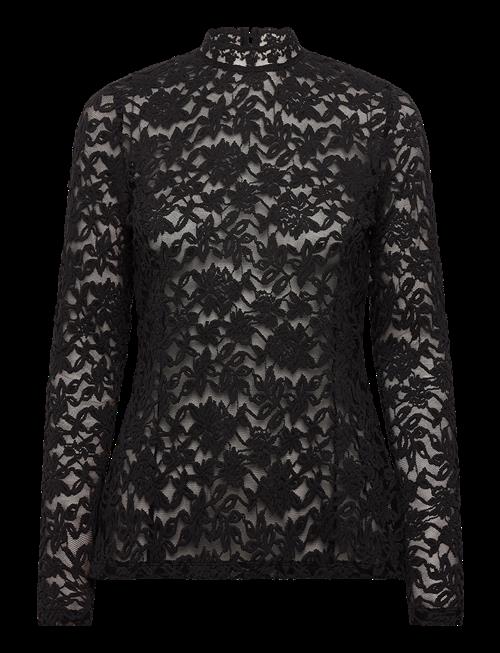 Rosemunde | Rwdelicia Lace Ls T-Neck T-Shirt | XL