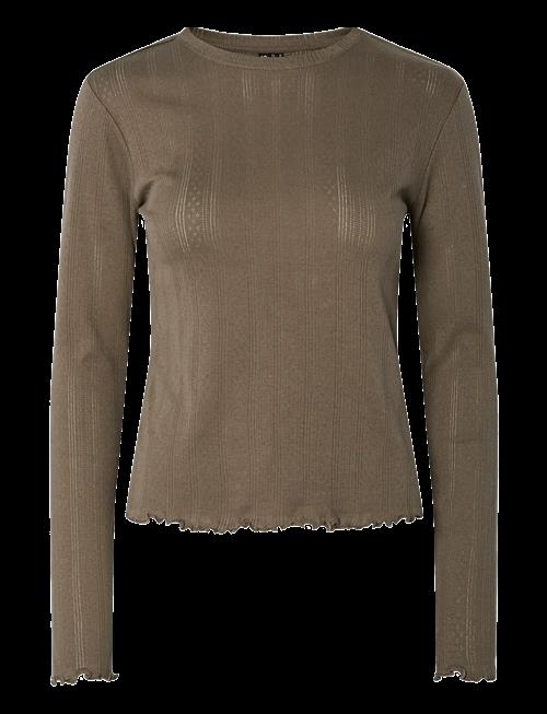Pieces | Pcmarie Ls O-Neck Poin Top Jrs Noos Bc | XXL