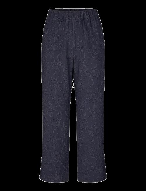 STINE GOYA | Stretch Jacquard, Elasticated Waistband Cropped Pants | S