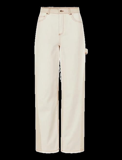 STINE GOYA | Double Rinse Denim, Twist Knee Seam Denim Pant | 30