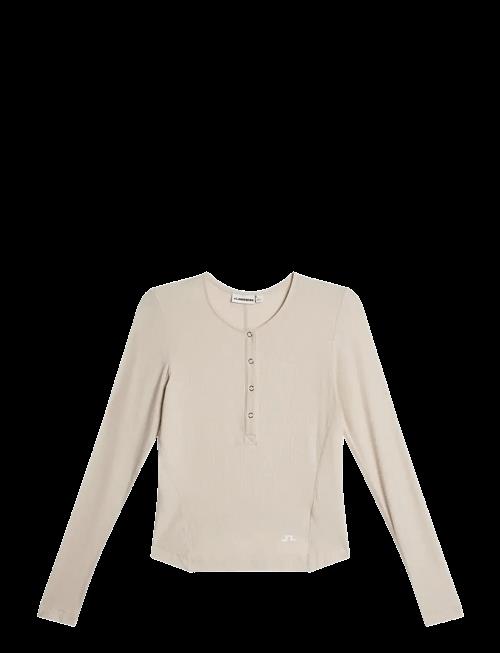 J. Lindeberg | Sanna Rib Henley Ls | XS