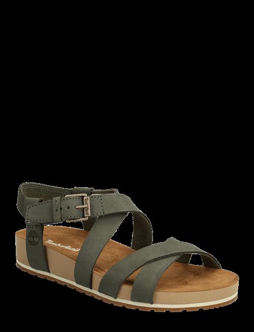 Timberland | Malibu Waves Backstrap Sandal Dark Green Nubuck | 37