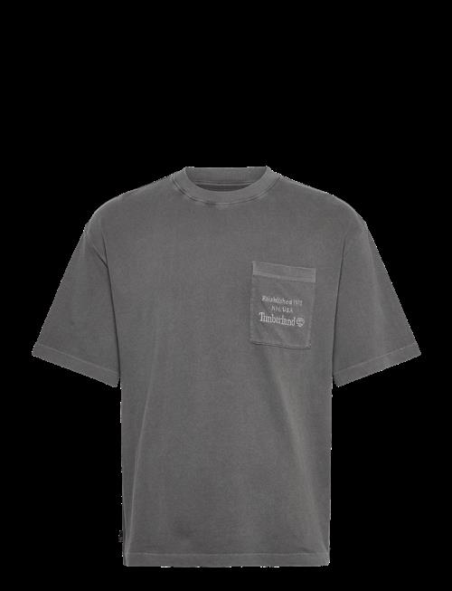 Timberland | Gd Heavyweight Chest Pocket Tee Blackened Pearl | S
