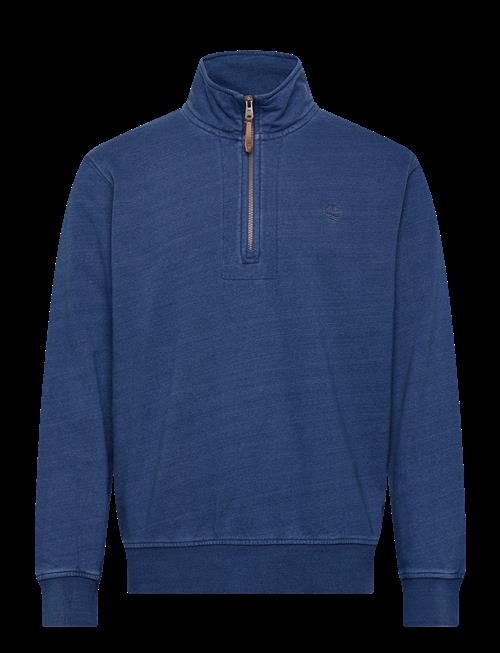 Timberland | Indigo 1/4 Zip Sweatshirt Mid Indigo | L