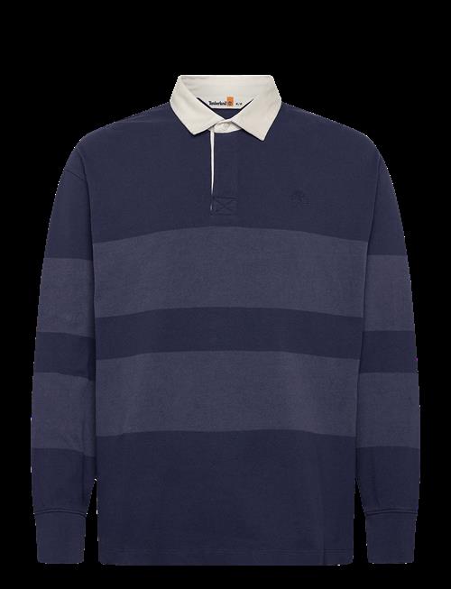 Timberland | Ls Striped Rugby Polo Peacoat | L