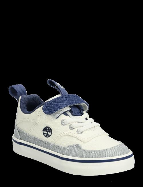 Timberland | Stone Jump Low Hook & Loop Sneaker Natural Canvas | 24