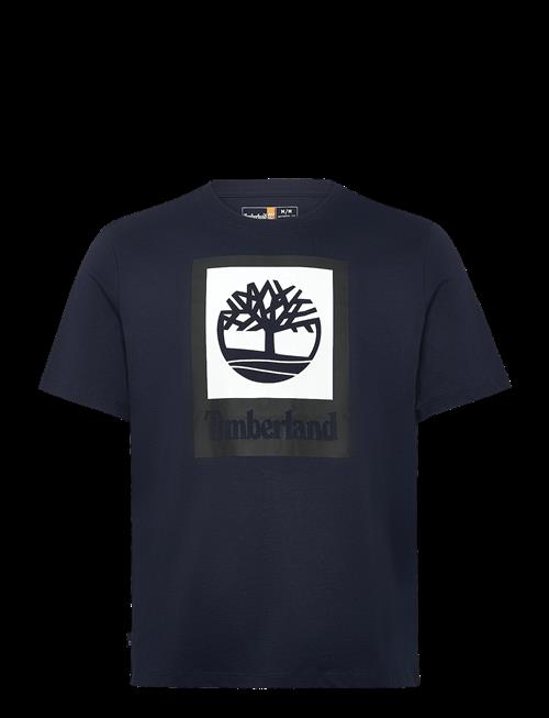 Timberland | Stack Logo Colored Short Sleeve Tee Dark Sapphire | L