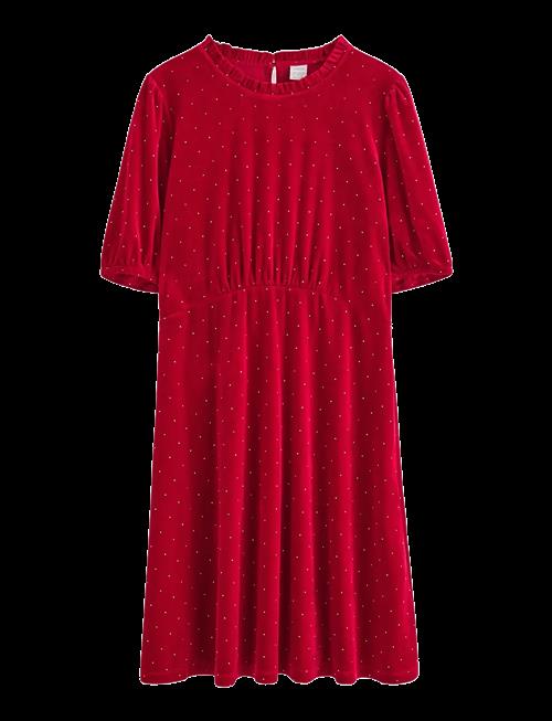 Lindex | Dress Velvet With Gold Dots | 170