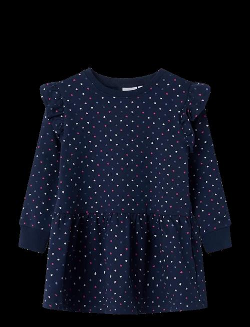 name it | Nmfoeana Ls Swe Dress Bru Pb | 104