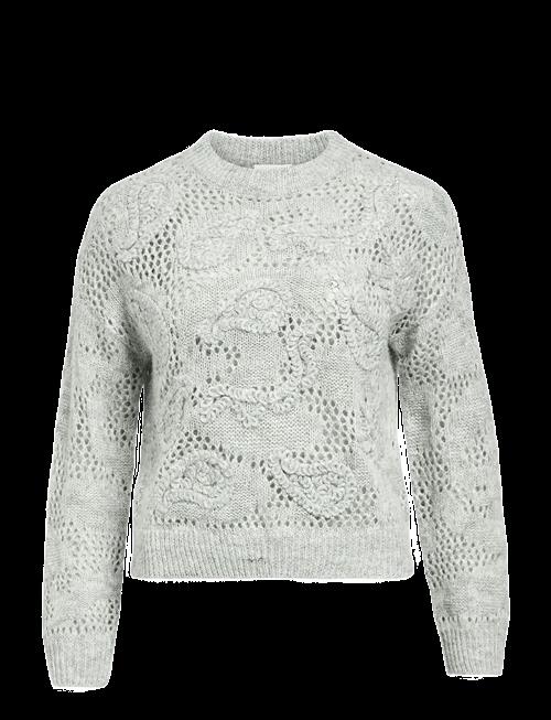 Object | Objluca L/S Re Pattern Knit Pullover 140 | S