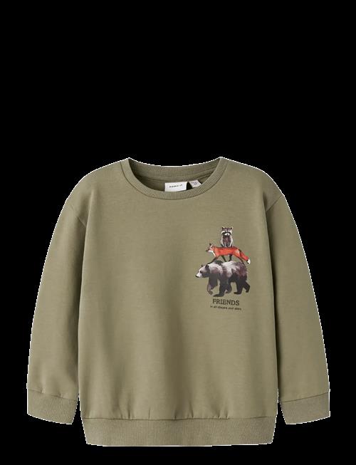 name it | Nmmolin Ls Nreg Sweat Bru Box | 86