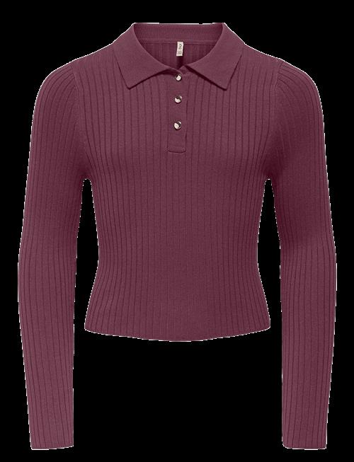 Kids Only | Kogmila Ls Rib Button Polo Neck Cp Knt | 146-152