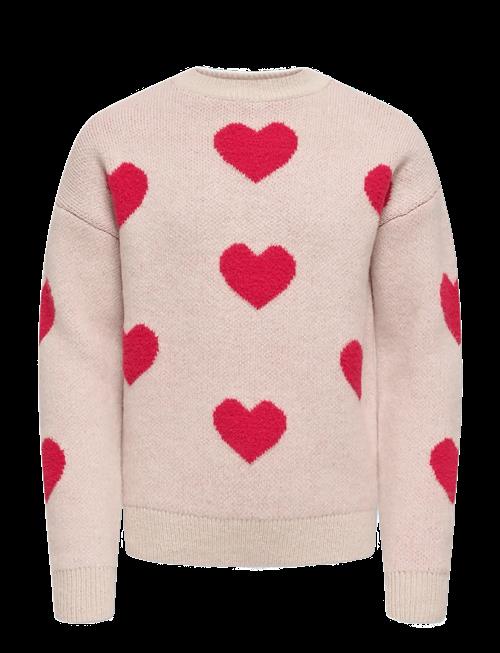 Kids Only | Kognaja L/S Flower Pullover Knt | 122-128
