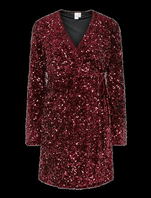 YAS | Yaselle Ls Wrap Dress - Show | M