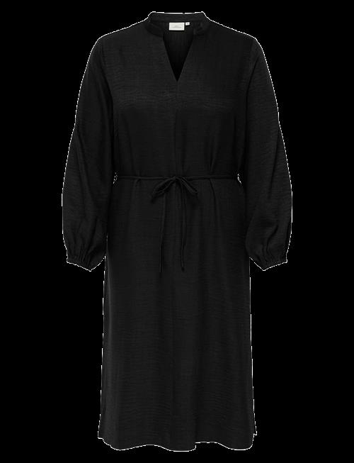 ONLY Carmakoma | Carbay Ls V-Neck Blk Dress Wvn Bf | 54