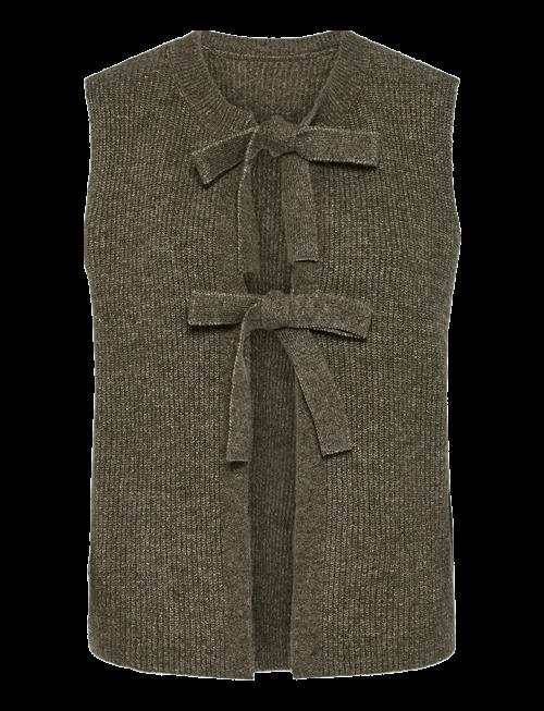 Pieces | Pcsilly Sl Rev Tie Vest Knit Noos Bc | XS