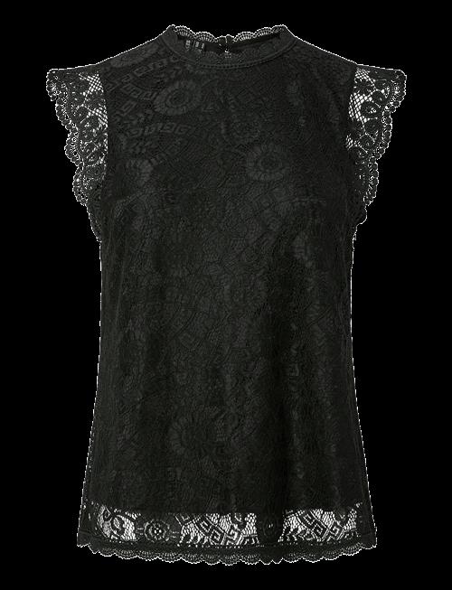 Pieces | Pcolline Sl Lace Top Wvn Noos | S