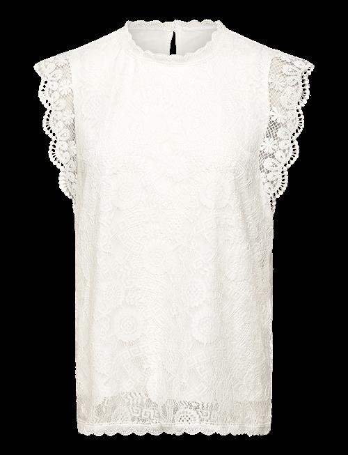 Pieces | Pcolline Sl Lace Top Wvn Noos | XL