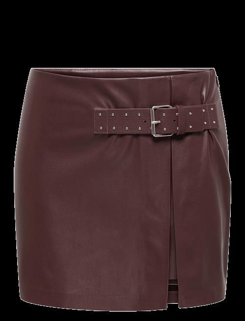 ONLY | Onlcassidy Faux Leather Skirt Otw | S