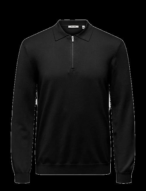 ONLY & SONS | Onswyler Life Reg 14 Half Zip Polo Knit | S