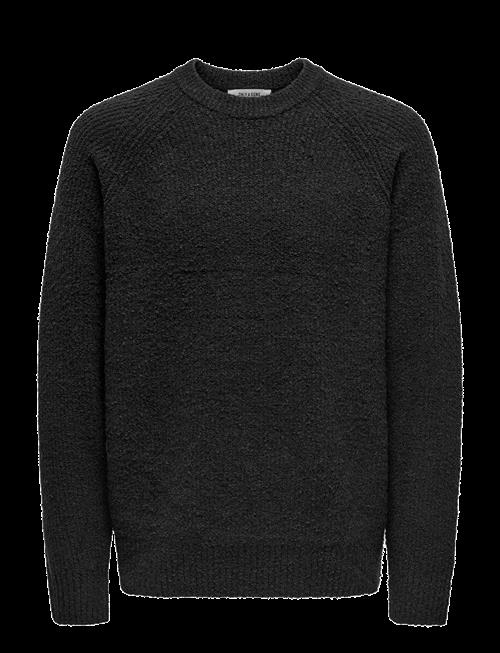 ONLY & SONS | Onsdale Rlx Ls Raglan Knit | M