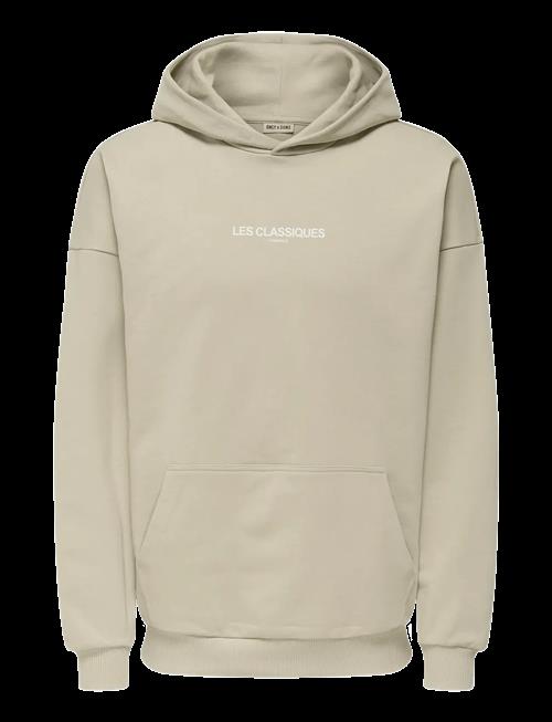 ONLY & SONS | Onsles Classiques Ovz Hoodie | XXL