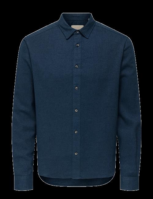 ONLY & SONS | Onssons Reg Fit 2T Twill 0347 Shirt | M