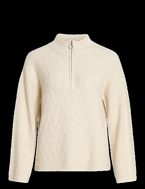 Vila | Vilassia L/S High Neck Zipper Top - Noos | L