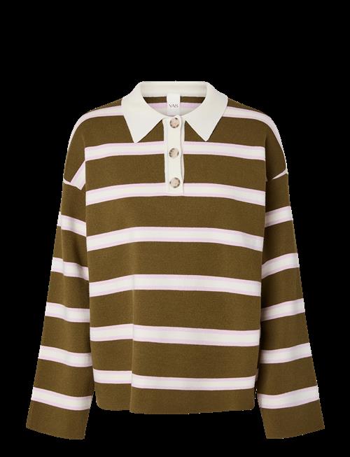 YAS | Yasisabell Ls Polo Knit Pullover S. Noos | L