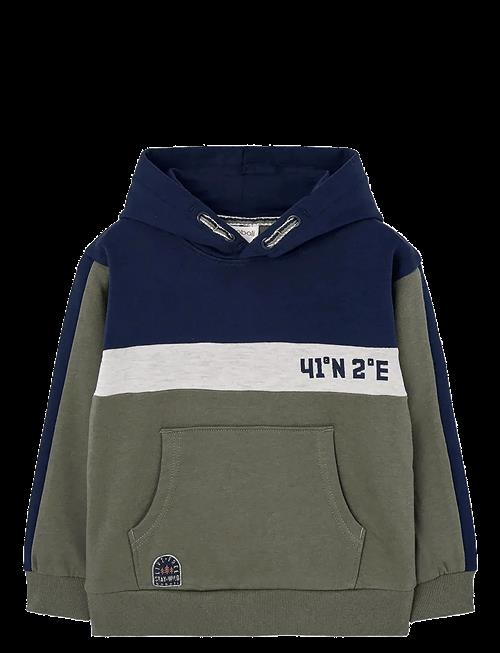 Boboli | Fleece With Hood Sweatshirt | 116