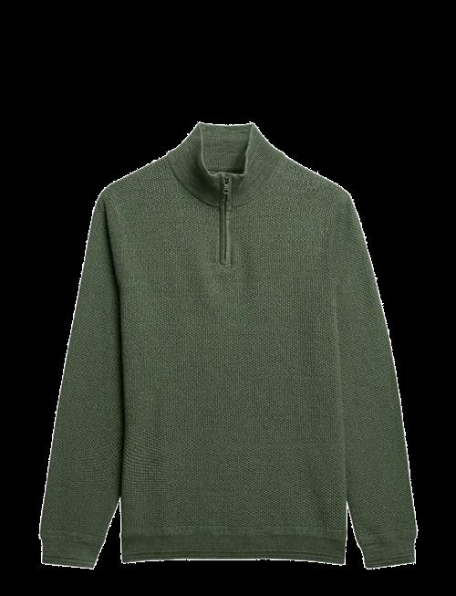 Superdry | Lw Cotton Texture Half Zip | XL