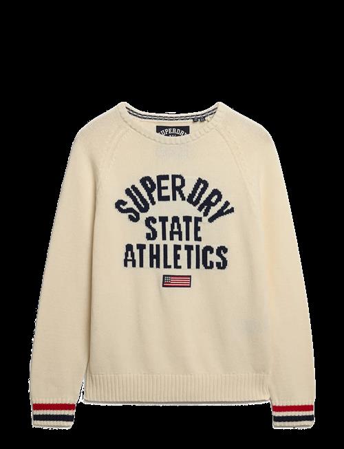 Superdry | Slouchy Intarsia Graphic Knit | XL