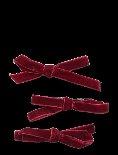 Pipol's Bazaar | Rosella Trippel Bow Red 3Pcs | ONE SIZE