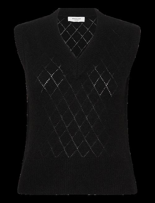 Rosemunde | Rwaida Alpaca Sl V-Neck Vest | XS